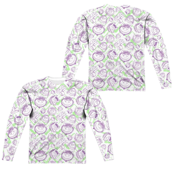 Where The Wild Things Are Wild Scribble men's all-over print long sleeve