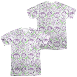 Where the Wild Things Are Wild Scribble (Front/Back Print) - Men's All-Over Print T-Shirt Men's All-Over Print T-Shirt Where The Wild Things Are   