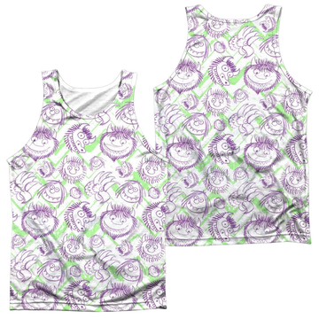 Where The Wild Things Are Wild Scribble men's all-over print tank