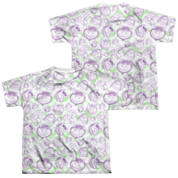 Where the Wild Things Are Wild Scribble (F/B) - Youth All-Over Print Youth All-Over Print T-Shirt (Ages 8-12) Where The Wild Things Are   