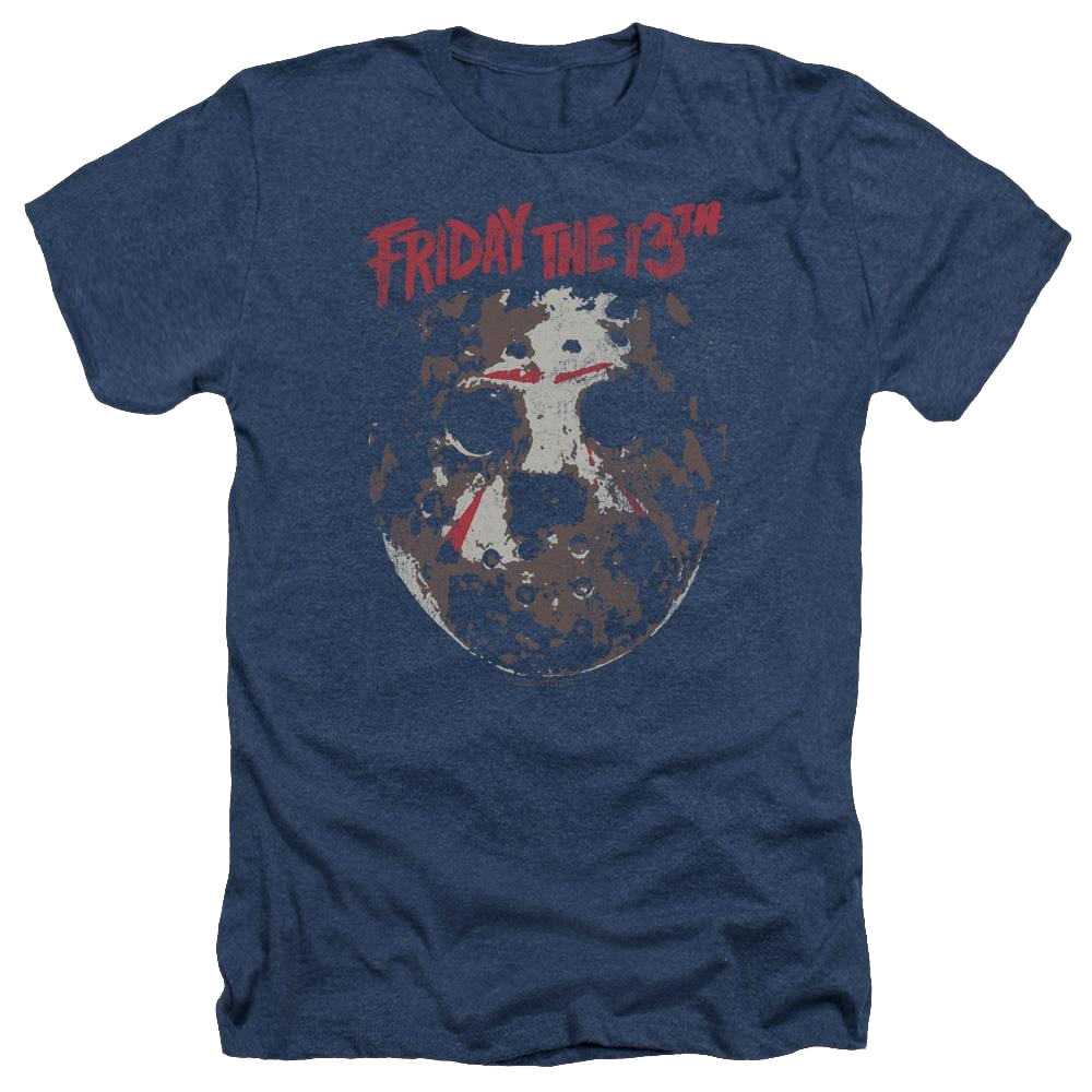 Friday The 13th Rough Mask - Men's Heather T-Shirt Men's Heather T-Shirt Friday The 13th   