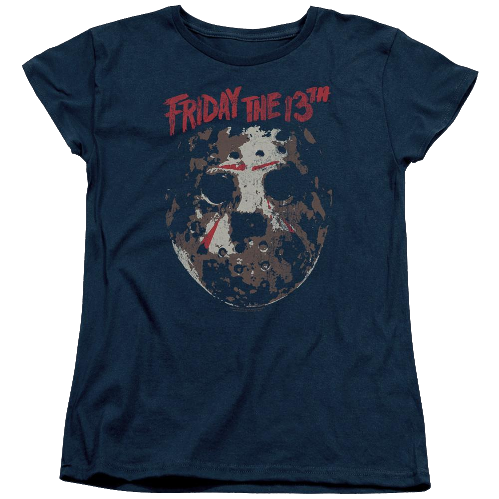 Friday The 13th Rough Mask - Women's T-Shirt Women's T-Shirt Friday The 13th   