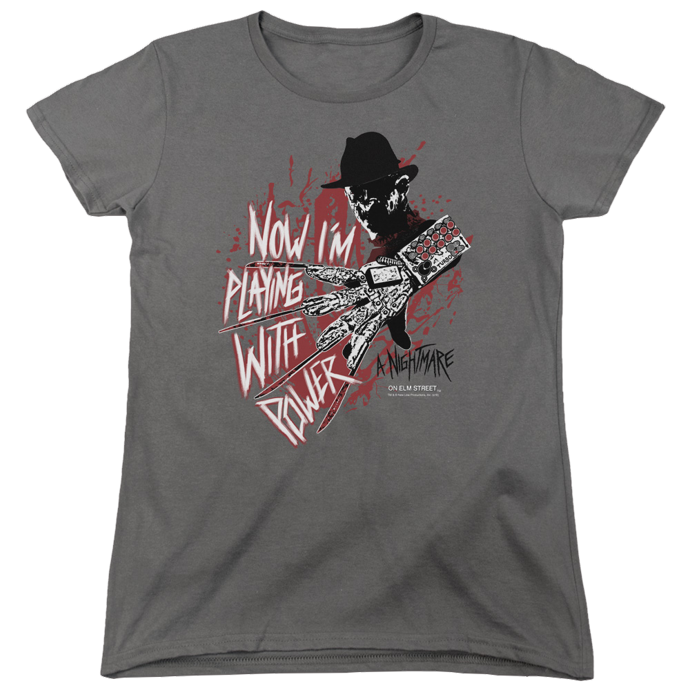 A Nightmare on Elm Street Playing With Power - Women's T-Shirt Women's T-Shirt A Nightmare on Elm Street   