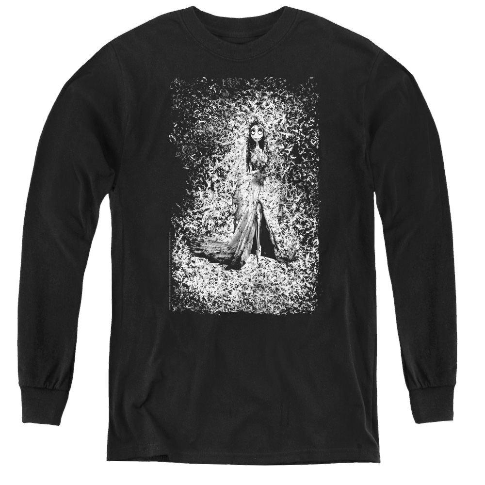 Corpse Bride Bird Dissolve - Youth Long Sleeve T-Shirt Youth Long Sleeve T-Shirt Corpse Bride   