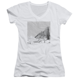 Corpse Bride My Darling - Juniors V-Neck T-Shirt Juniors V-Neck T-Shirt Corpse Bride   