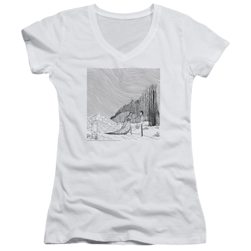 Corpse Bride My Darling - Juniors V-Neck T-Shirt Juniors V-Neck T-Shirt Corpse Bride   