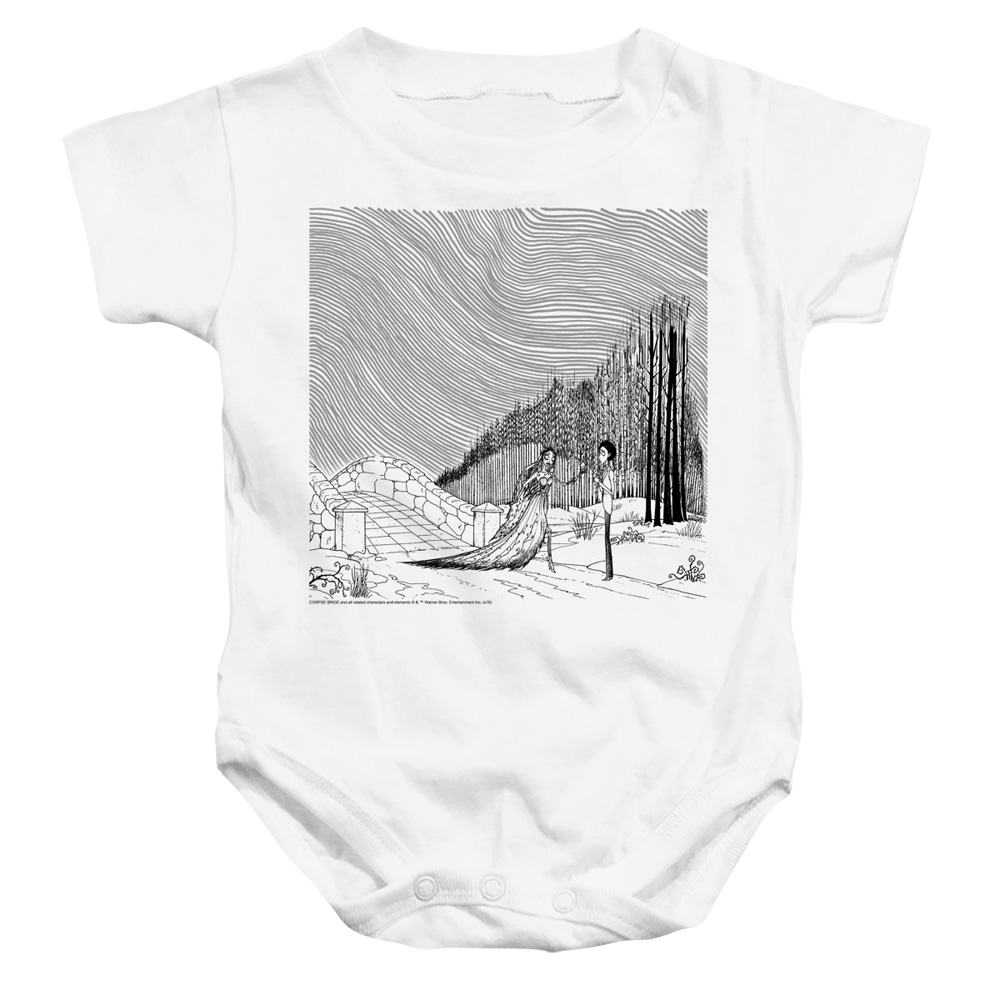 Corpse Bride My Darling - Baby Bodysuit Baby Bodysuit Corpse Bride   