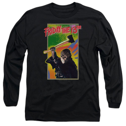 Friday The 13th Retro Game - Men's Long Sleeve T-Shirt Men's Long Sleeve T-Shirt Friday The 13th   