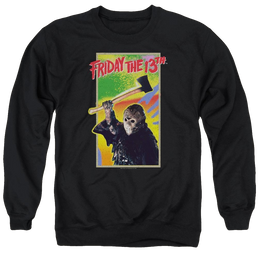 Friday The 13th Retro Game - Men's Crewneck Sweatshirt Men's Crewneck Sweatshirt Friday The 13th   