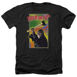 Friday The 13th Retro Game - Men's Heather T-Shirt Men's Heather T-Shirt Friday The 13th   