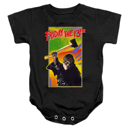 Friday the 13th Retro Game - Baby Bodysuit Baby Bodysuit Friday The 13th   