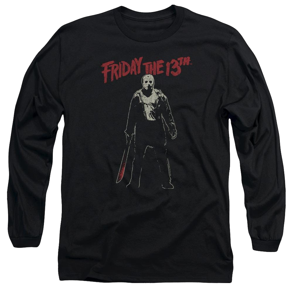 Friday The 13th Chchch Ahahah - Men's Long Sleeve T-Shirt Men's Long Sleeve T-Shirt Friday The 13th   