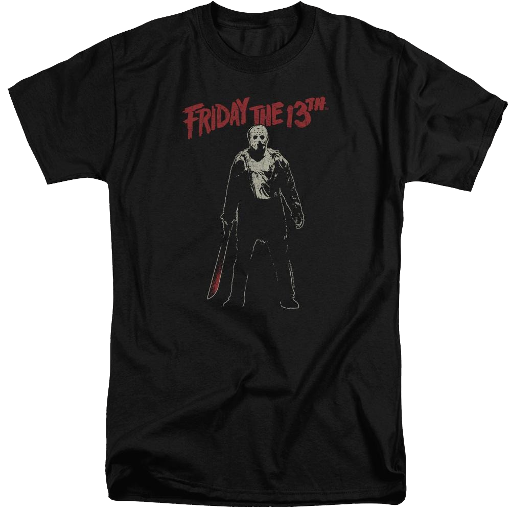 Friday The 13th Chchch Ahahah - Men's Tall Fit T-Shirt Men's Tall Fit T-Shirt Friday The 13th   