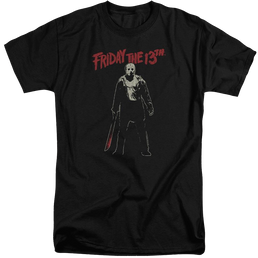Friday The 13th Chchch Ahahah - Men's Tall Fit T-Shirt Men's Tall Fit T-Shirt Friday The 13th   