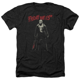 Friday The 13th Chchch Ahahah - Men's Heather T-Shirt Men's Heather T-Shirt Friday The 13th   