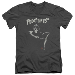 Friday The 13th Ax - Men's V-Neck T-Shirt Men's V-Neck T-Shirt Friday The 13th   