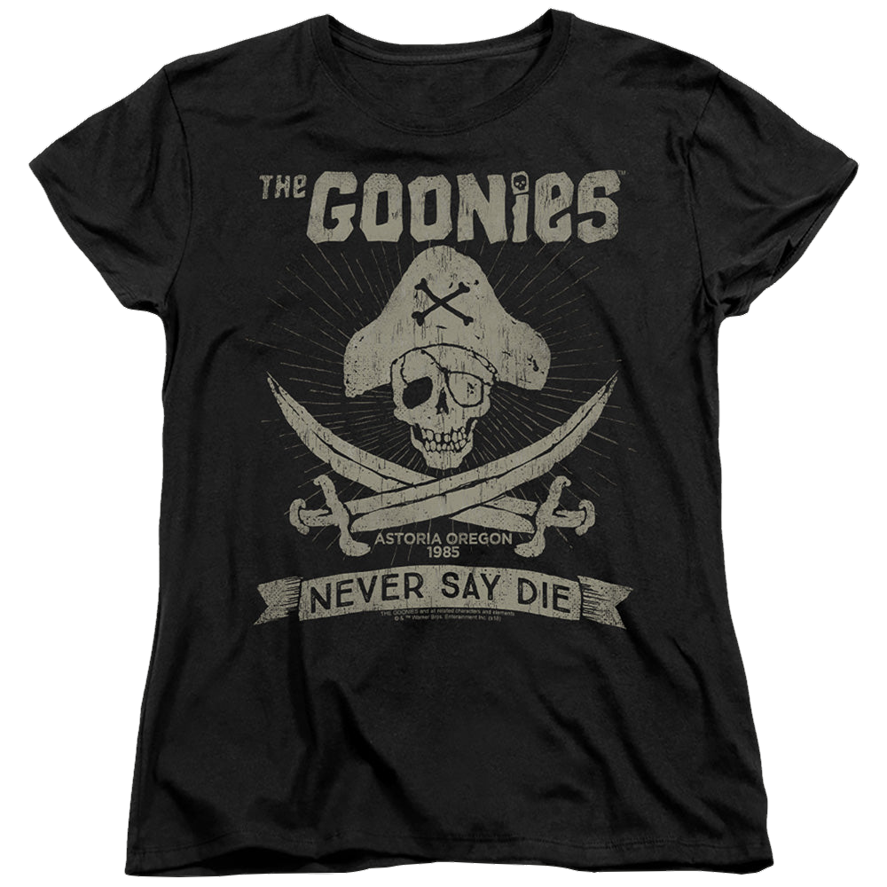 Goonies, The Never Say Die - Women's T-Shirt Women's T-Shirt The Goonies   