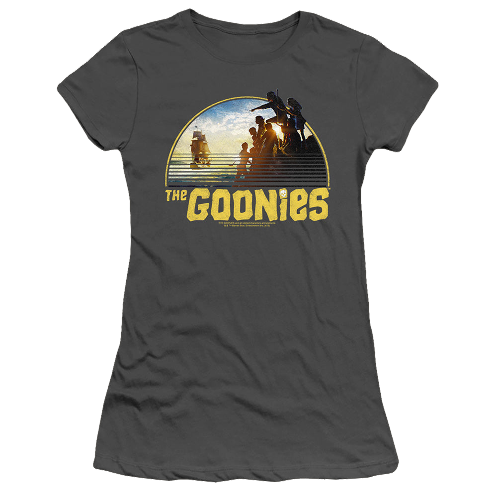 Goonies, The Pirate Ship - Juniors T-Shirt Juniors T-Shirt The Goonies   