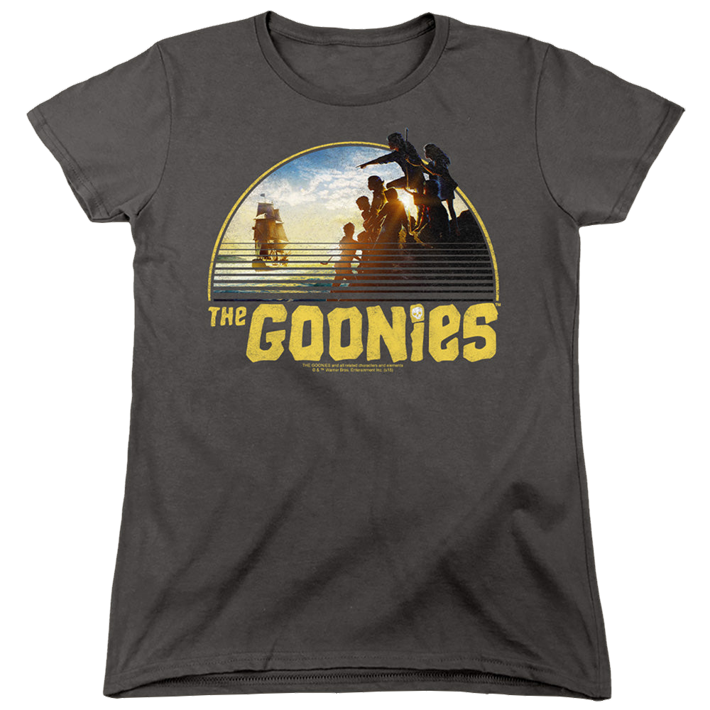 Goonies, The Pirate Ship - Women's T-Shirt Women's T-Shirt The Goonies   