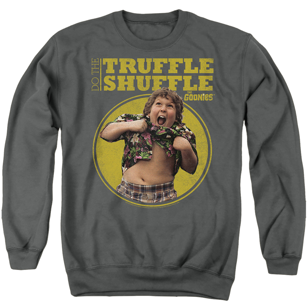 Goonies, The Chunk Truffle Shuffle - Men's Crewneck Sweatshirt Men's Crewneck Sweatshirt The Goonies   