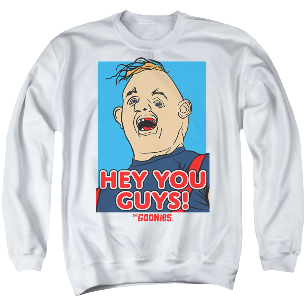 Goonies, The Sloth Hey You Guys - Men's Crewneck Sweatshirt Men's Crewneck Sweatshirt The Goonies   