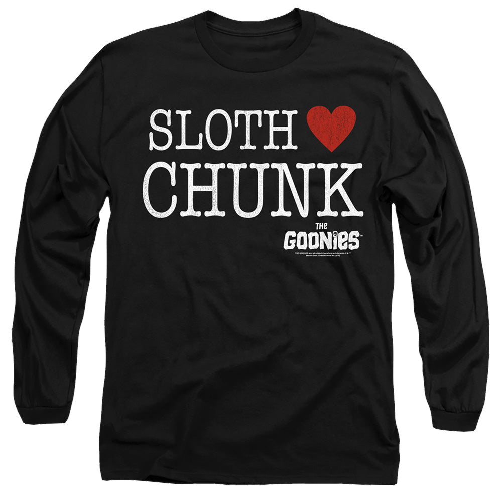 Goonies, The Sloth Heart Chunk - Men's Long Sleeve T-Shirt Men's Long Sleeve T-Shirt The Goonies   
