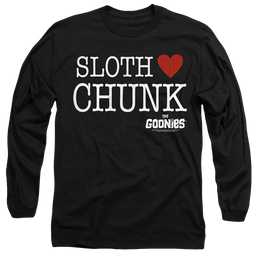 Goonies, The Sloth Heart Chunk - Men's Long Sleeve T-Shirt Men's Long Sleeve T-Shirt The Goonies   