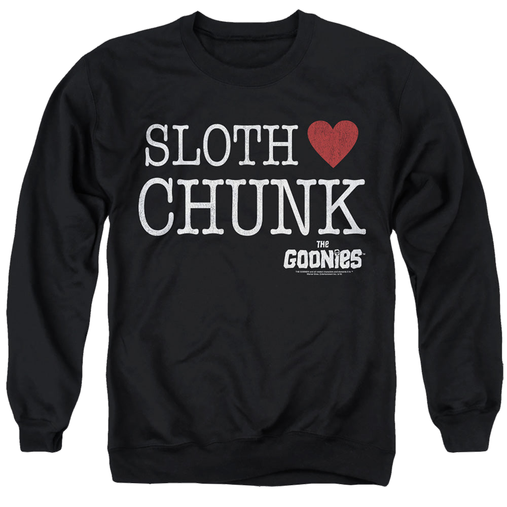 Goonies, The Sloth Heart Chunk - Men's Crewneck Sweatshirt Men's Crewneck Sweatshirt The Goonies   