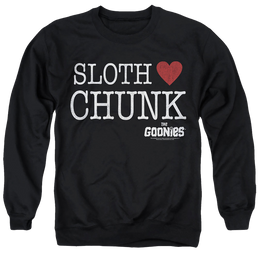Goonies, The Sloth Heart Chunk - Men's Crewneck Sweatshirt Men's Crewneck Sweatshirt The Goonies   