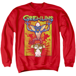 Gremlins Be Afraid - Men's Crewneck Sweatshirt Men's Crewneck Sweatshirt Gremlins   