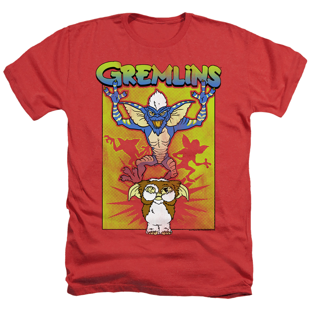 Gremlins Be Afraid - Men's Heather T-Shirt Men's Heather T-Shirt Gremlins   