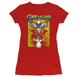 Gremlins Be Afraid - Juniors T-Shirt Juniors T-Shirt Gremlins   
