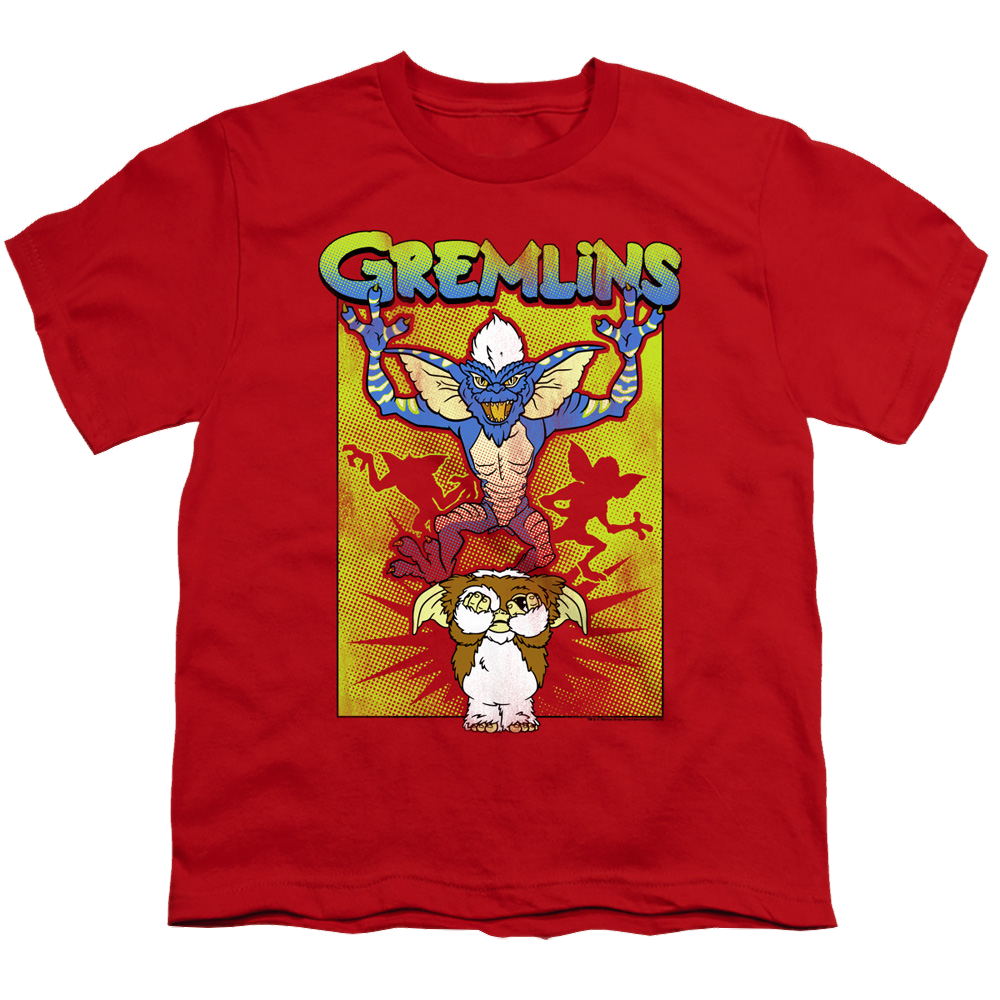 Gremlins Be Afraid - Youth T-Shirt Youth T-Shirt (Ages 8-12) Gremlins   