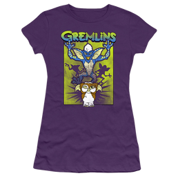 Gremlins Be Afraid - Juniors T-Shirt Juniors T-Shirt Gremlins   