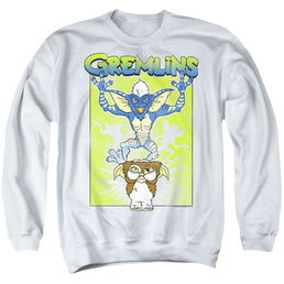 Gremlins Be Afraid - Men's Crewneck Sweatshirt Men's Crewneck Sweatshirt Gremlins   