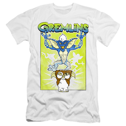 Gremlins Be Afraid - Men's Premium Slim Fit T-Shirt Men's Premium Slim Fit T-Shirt Gremlins   