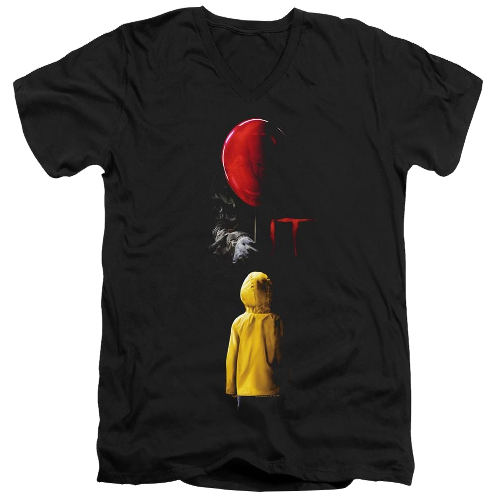 It Red Balloon - Men's V-Neck T-Shirt Men's V-Neck T-Shirt IT   