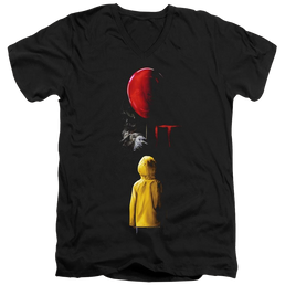 It Red Balloon - Men's V-Neck T-Shirt Men's V-Neck T-Shirt IT   