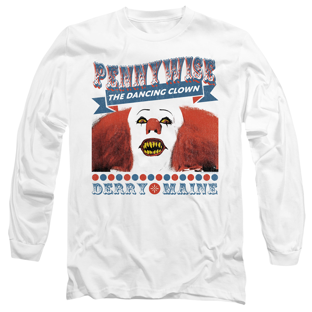 It Tv Miniseries The Dancing Clown - Men's Long Sleeve T-Shirt Men's Long Sleeve T-Shirt IT   