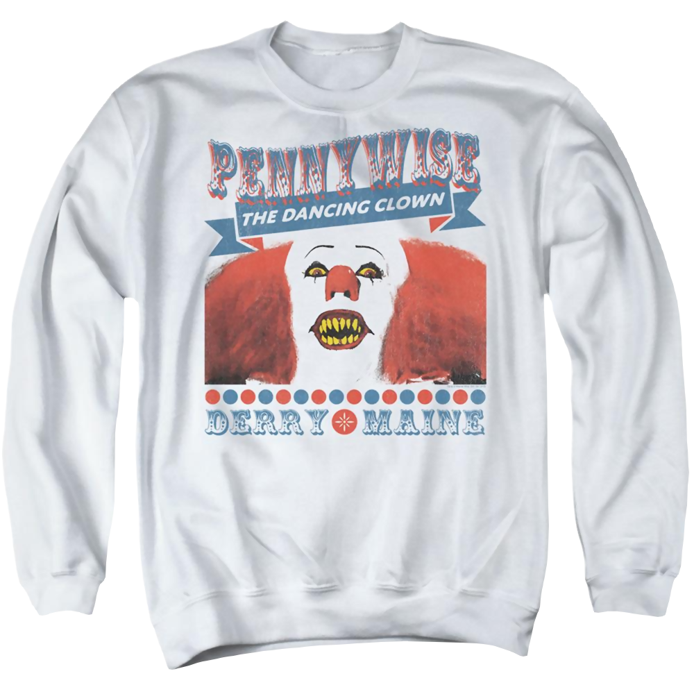 It Tv Miniseries The Dancing Clown - Men's Crewneck Sweatshirt Men's Crewneck Sweatshirt IT   