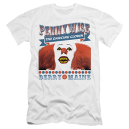 It Tv Miniseries The Dancing Clown - Men's Premium Slim Fit T-Shirt Men's Premium Slim Fit T-Shirt IT   
