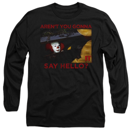 It Tv Miniseries Hello - Men's Long Sleeve T-Shirt Men's Long Sleeve T-Shirt IT   