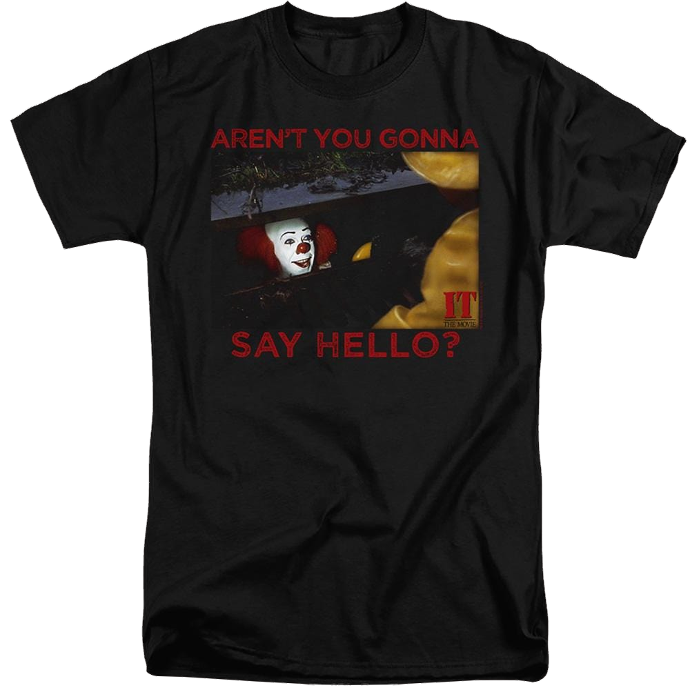 It Tv Miniseries Hello - Men's Tall Fit T-Shirt Men's Tall Fit T-Shirt IT   