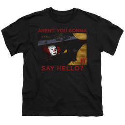 IT TV Miniseries Hello - Youth T-Shirt Youth T-Shirt (Ages 8-12) IT   
