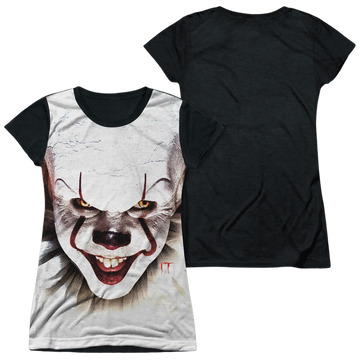 IT Pennywise At Large juniors black back t-shirt