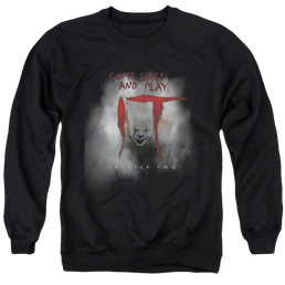 It Come Back And Play - Men's Crewneck Sweatshirt Men's Crewneck Sweatshirt IT   