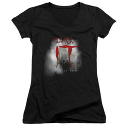 It Come Back And Play - Juniors V-Neck T-Shirt Juniors V-Neck T-Shirt IT   