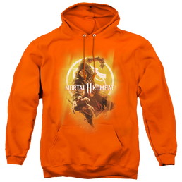 Mortal Kombat From The Flames - Pullover Hoodie Pullover Hoodie Mortal Kombat   