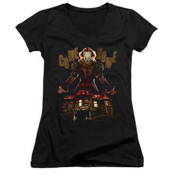 It Come Home - Juniors V-Neck T-Shirt Juniors V-Neck T-Shirt IT   