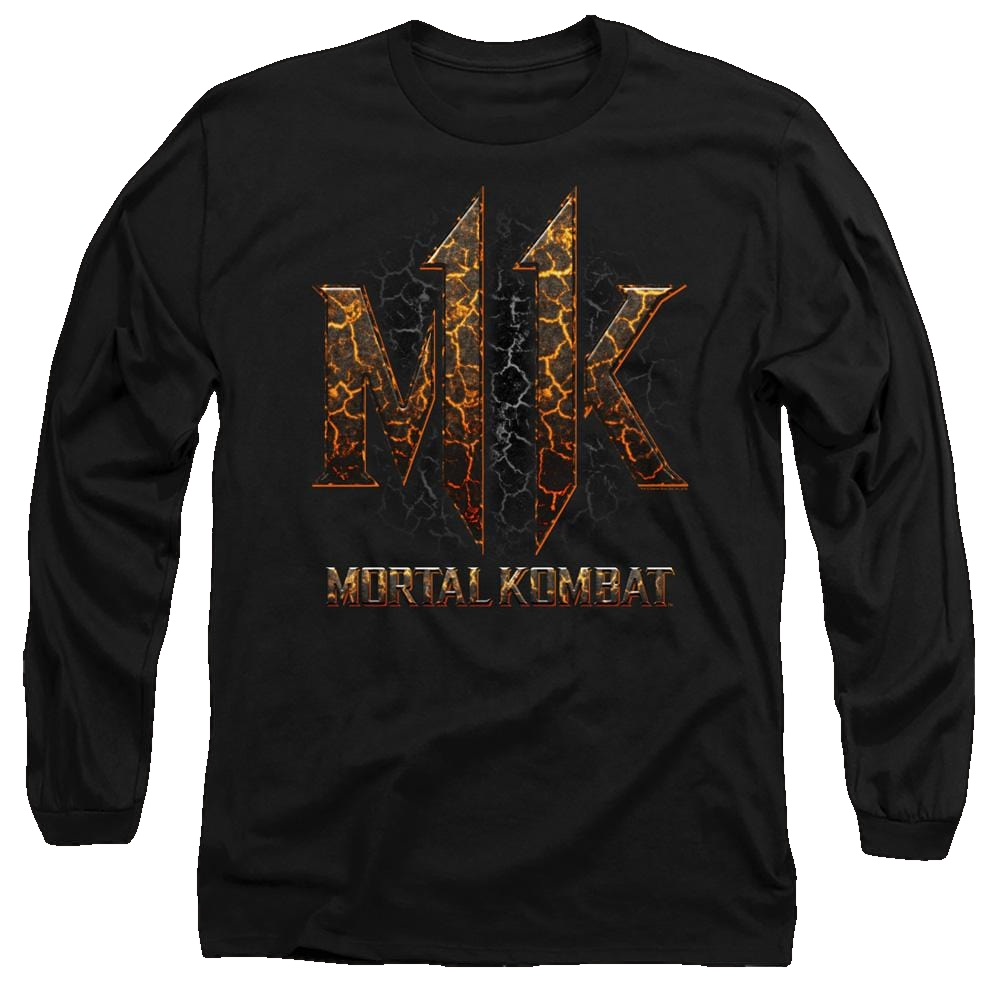 Mortal Kombat Mk11 Lava - Men's Long Sleeve T-Shirt Men's Long Sleeve T-Shirt Mortal Kombat   